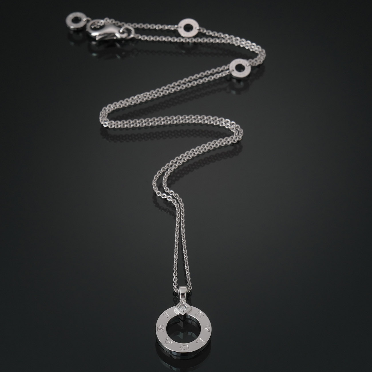 BVLGARI(NEW)불가리 다이아 BB 네크리스