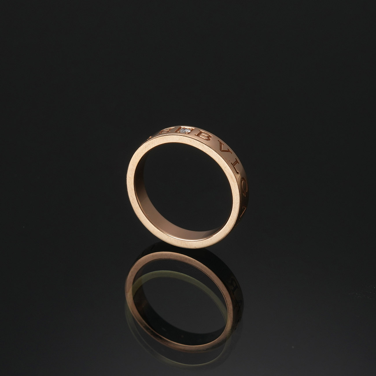 BVLGARI(USED)불가리 1P 다이아 BB 링 23Y #18