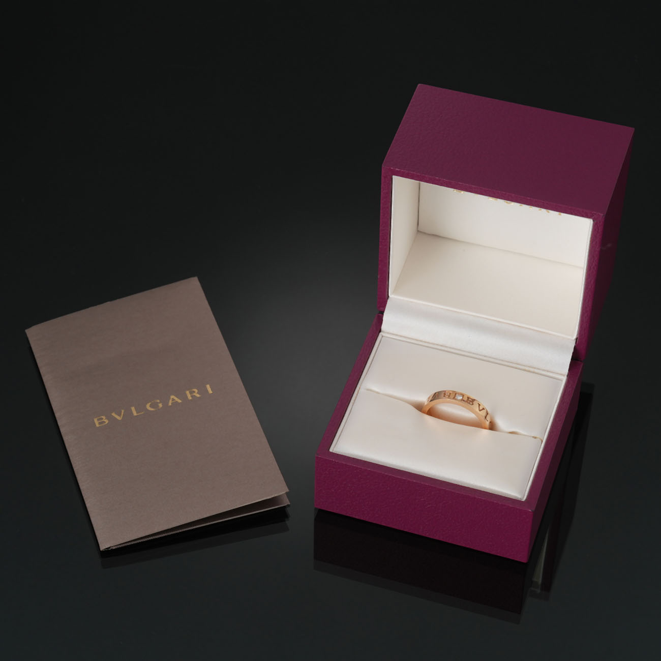 BVLGARI(USED)불가리 1P 다이아 BB 링 23Y #18