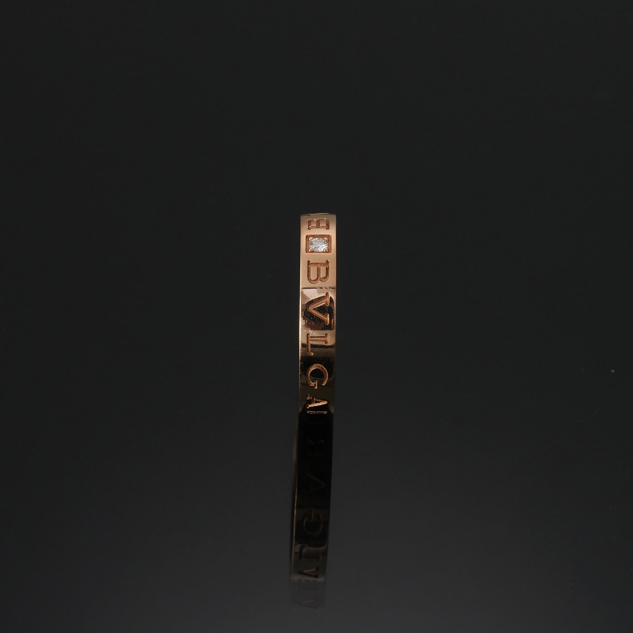BVLGARI(USED)불가리 1P 다이아 BB 링 23Y #18