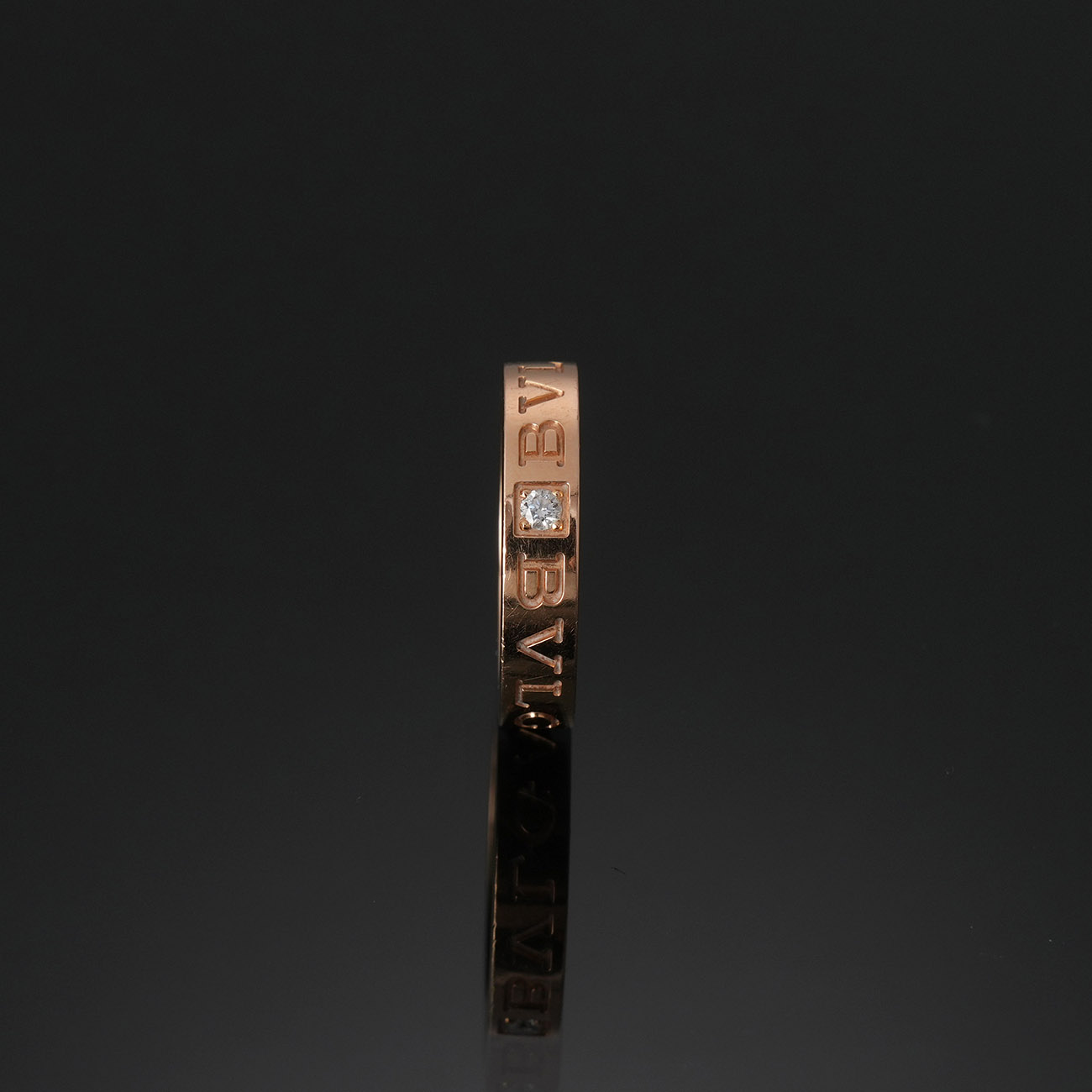 BVLGARI(USED)불가리 341821 BB 비제로원 에센셜 링 #50