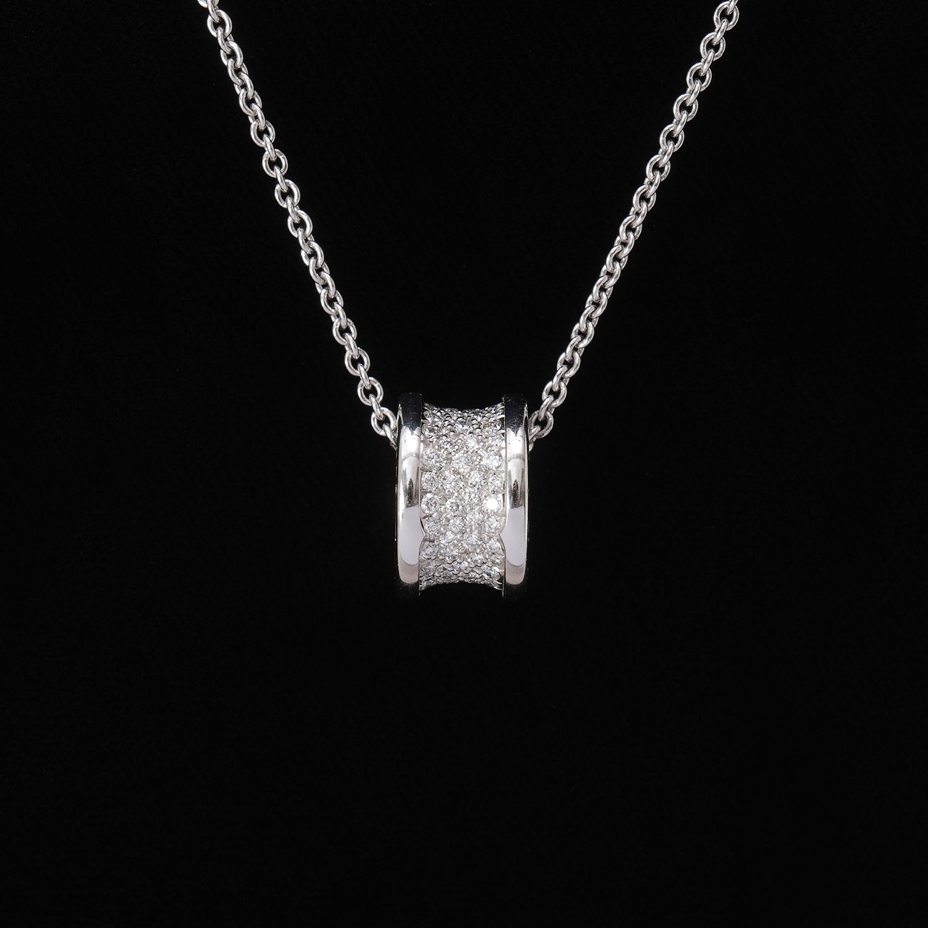 BVLGARI(USED)불가리 346167 파베 다이아 비제로원 네크리스