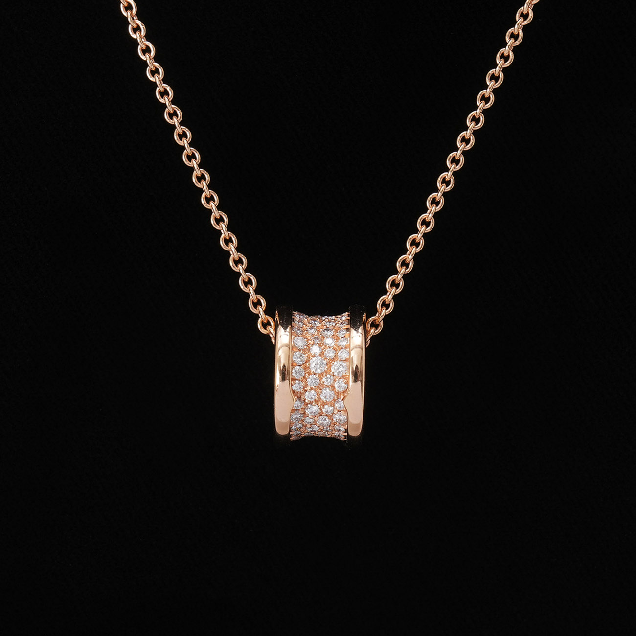 BVLGARI(USED)불가리 348035 파베 다이아 비제로원 네크리스