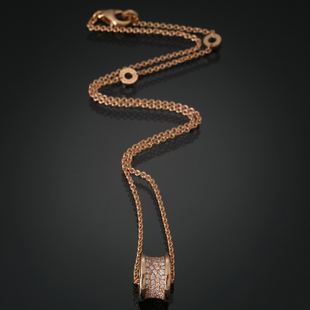 BVLGARI(USED)불가리 348035 파베 다이아 비제로원 네크리스