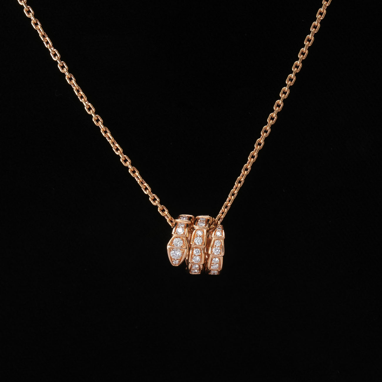 BVLGARI(USED)불가리 357795 파베 다이아 세르펜티 바이퍼 네크리스