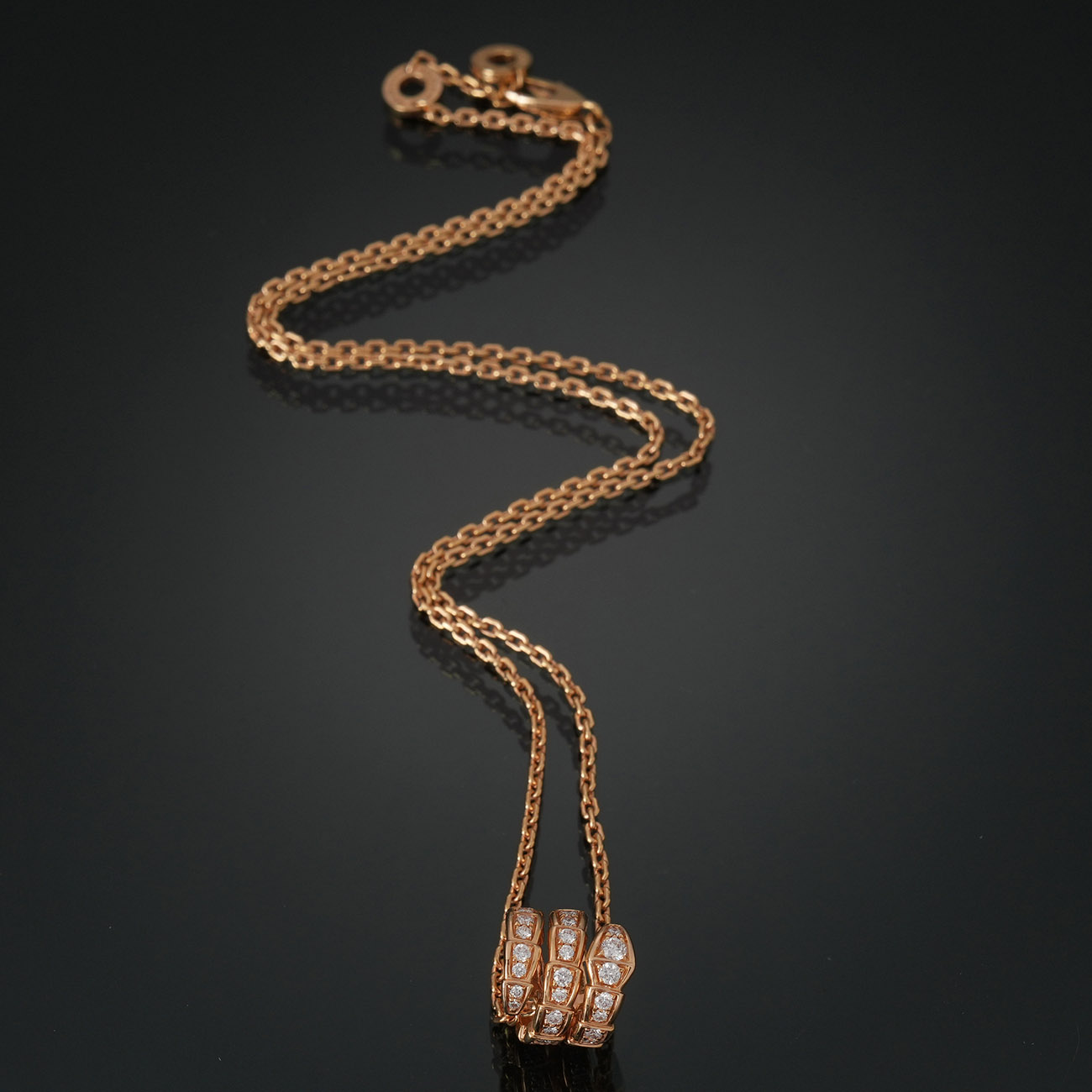BVLGARI(USED)불가리 357795 파베 다이아 세르펜티 바이퍼 네크리스