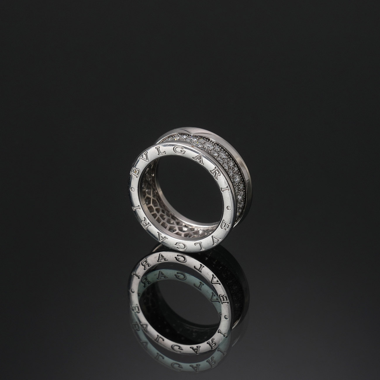 BVLGARI(USED)불가리 361177 파베 다이아 비제로원 링 #53