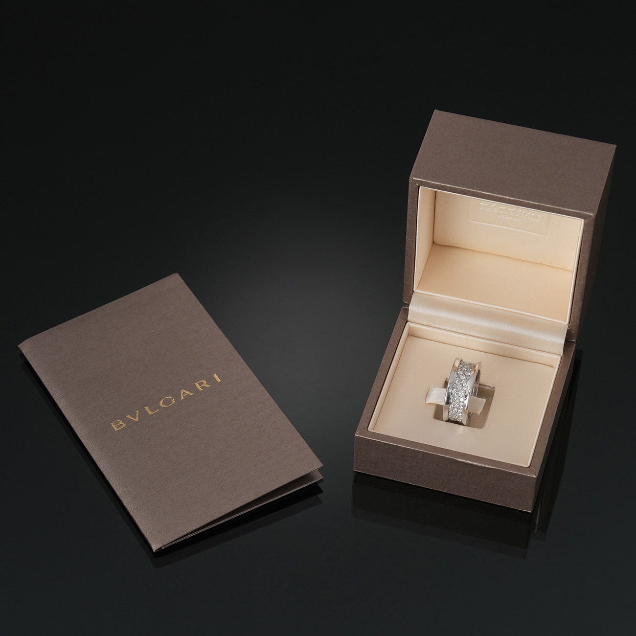 BVLGARI(USED)불가리 361177 파베 다이아 비제로원 링 #53