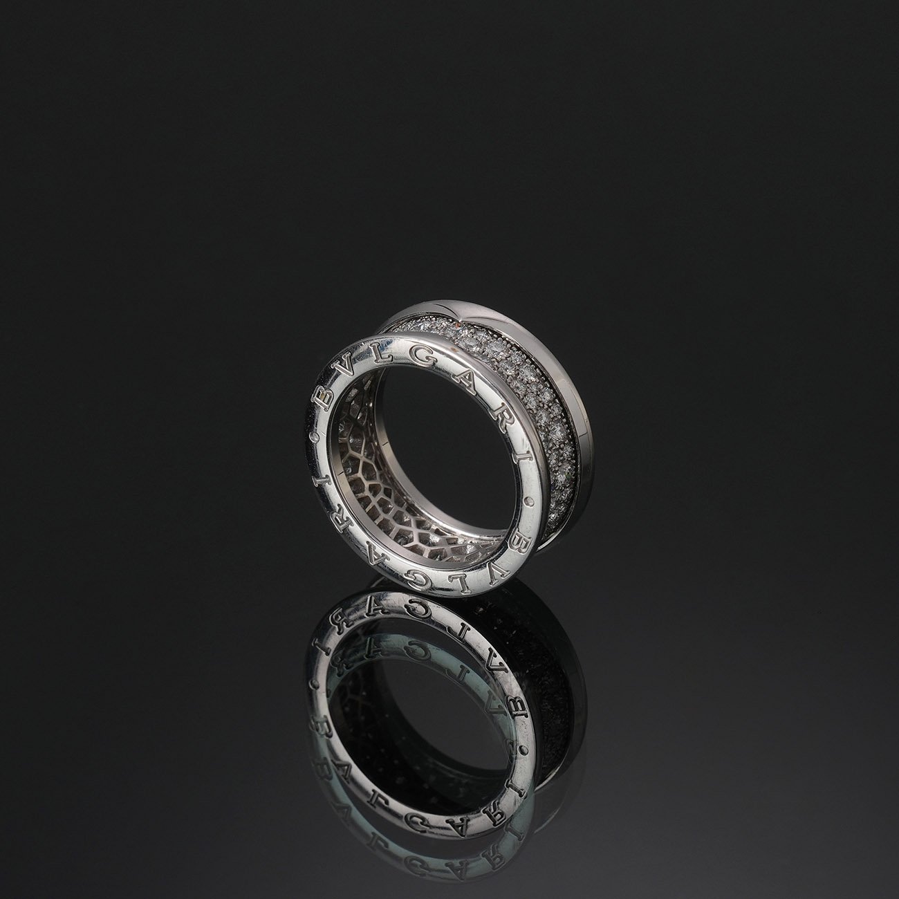 BVLGARI(USED)불가리 361177 파베 다이아 비제로원 링 #53