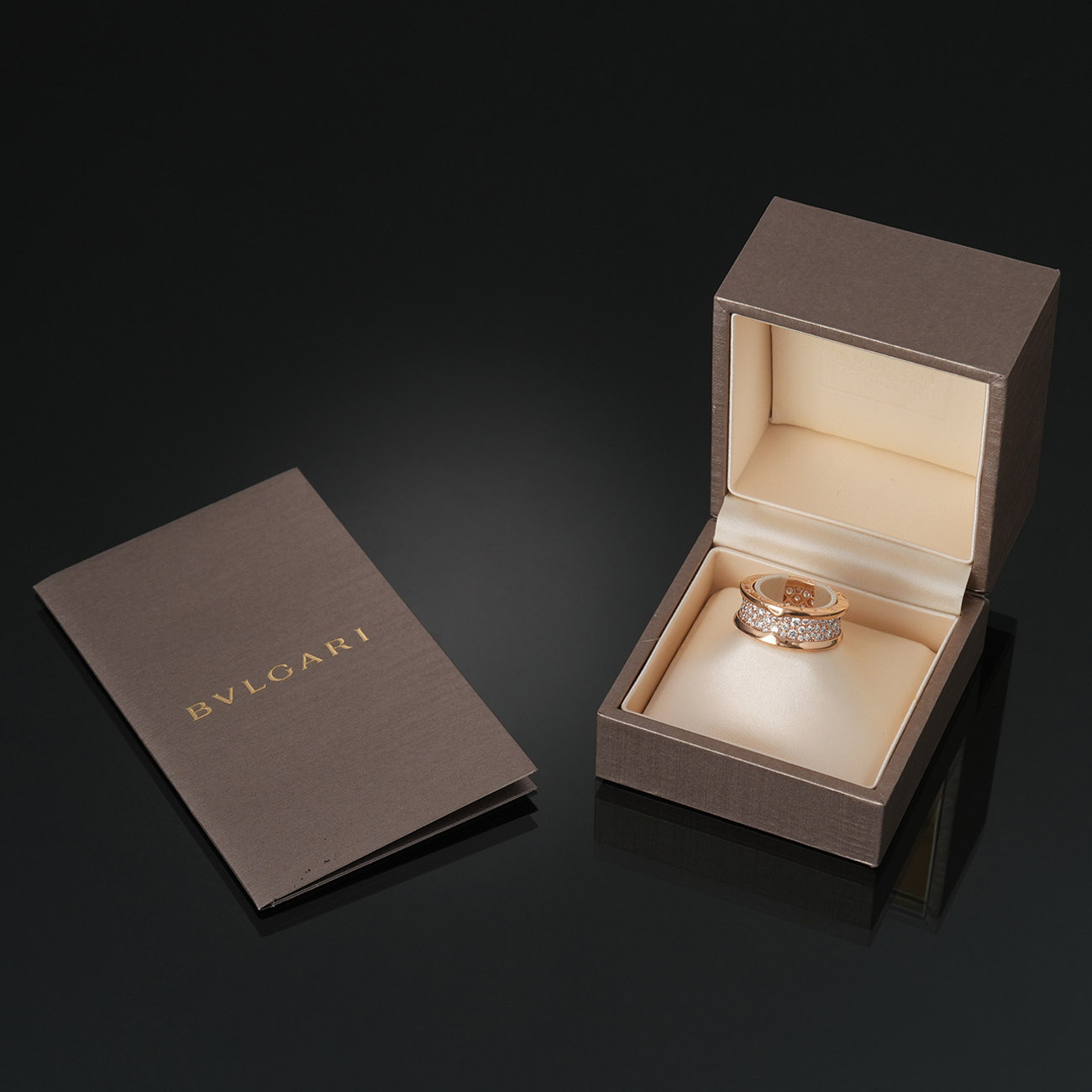 BVLGARI(USED)불가리 361155 파베 다이아 비제로원 링 #53