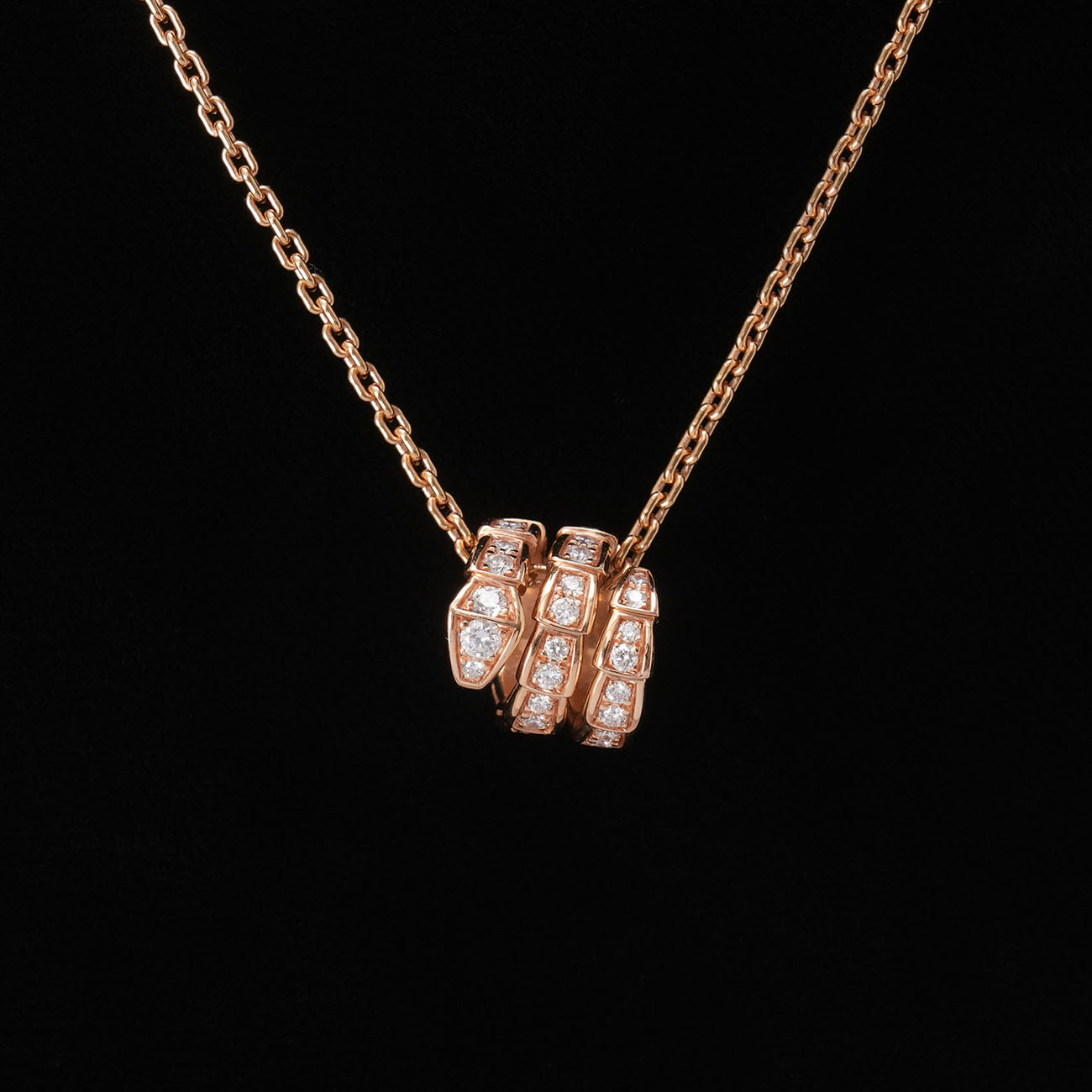BVLGARI(USED)불가리 세르펜티 바이퍼 풀파베 네크리스 357795