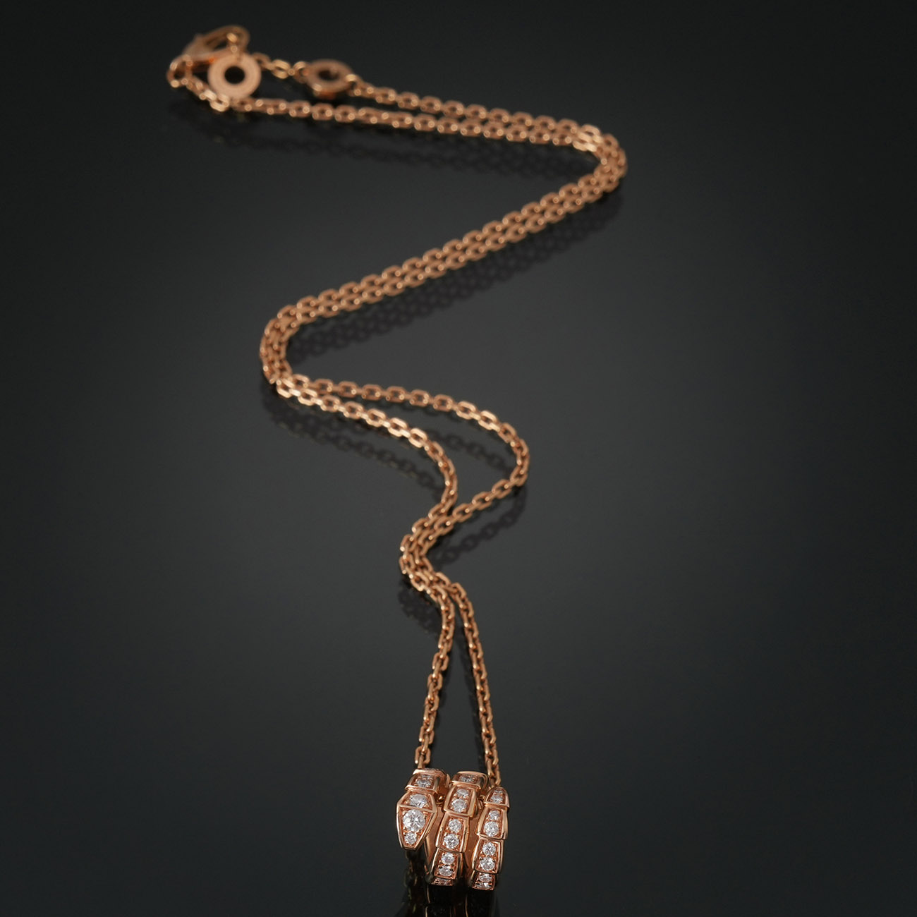 BVLGARI(USED)불가리 세르펜티 바이퍼 풀파베 네크리스 357795