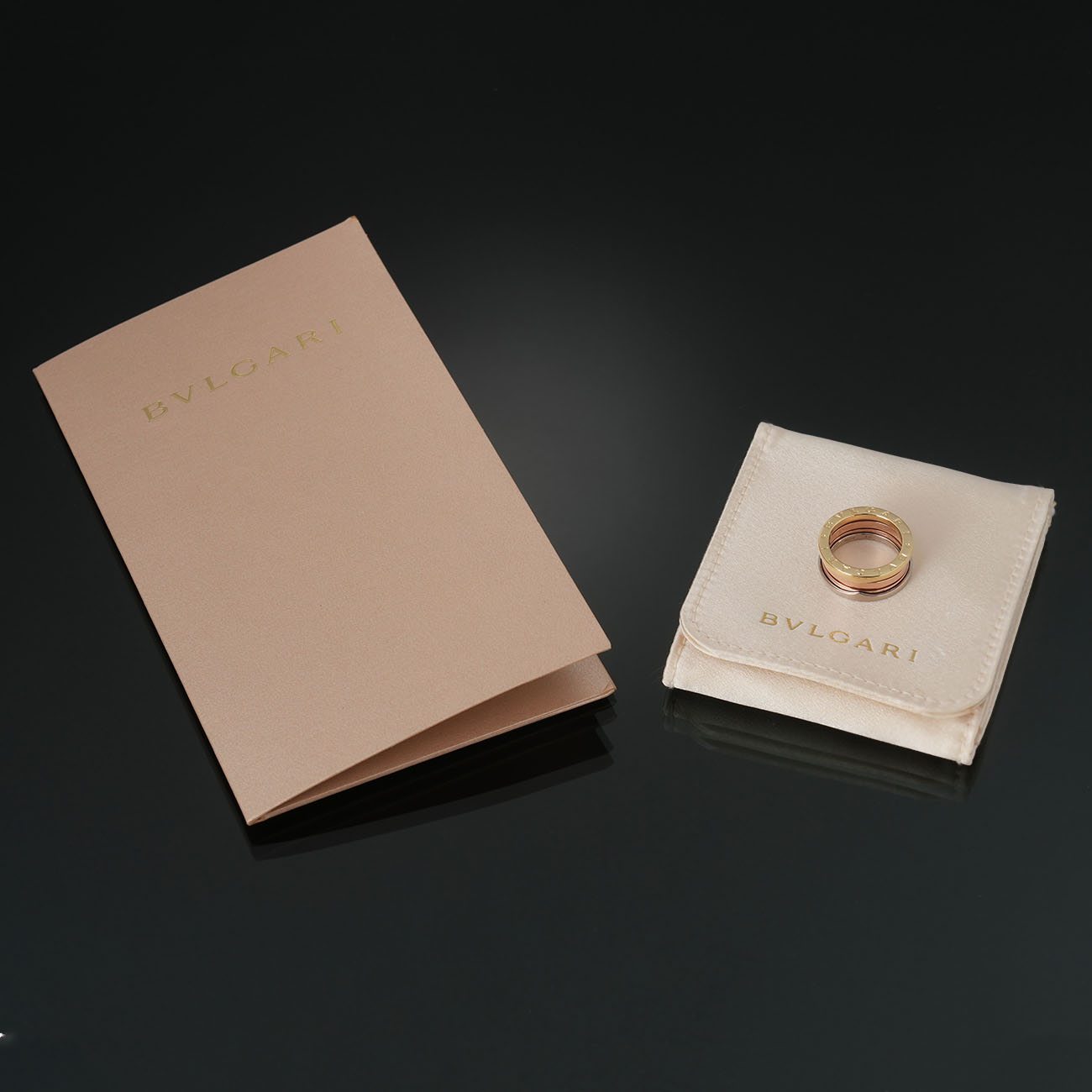 BVLGARI(USED)불가리 352922 비제로원 3밴드 링 #51