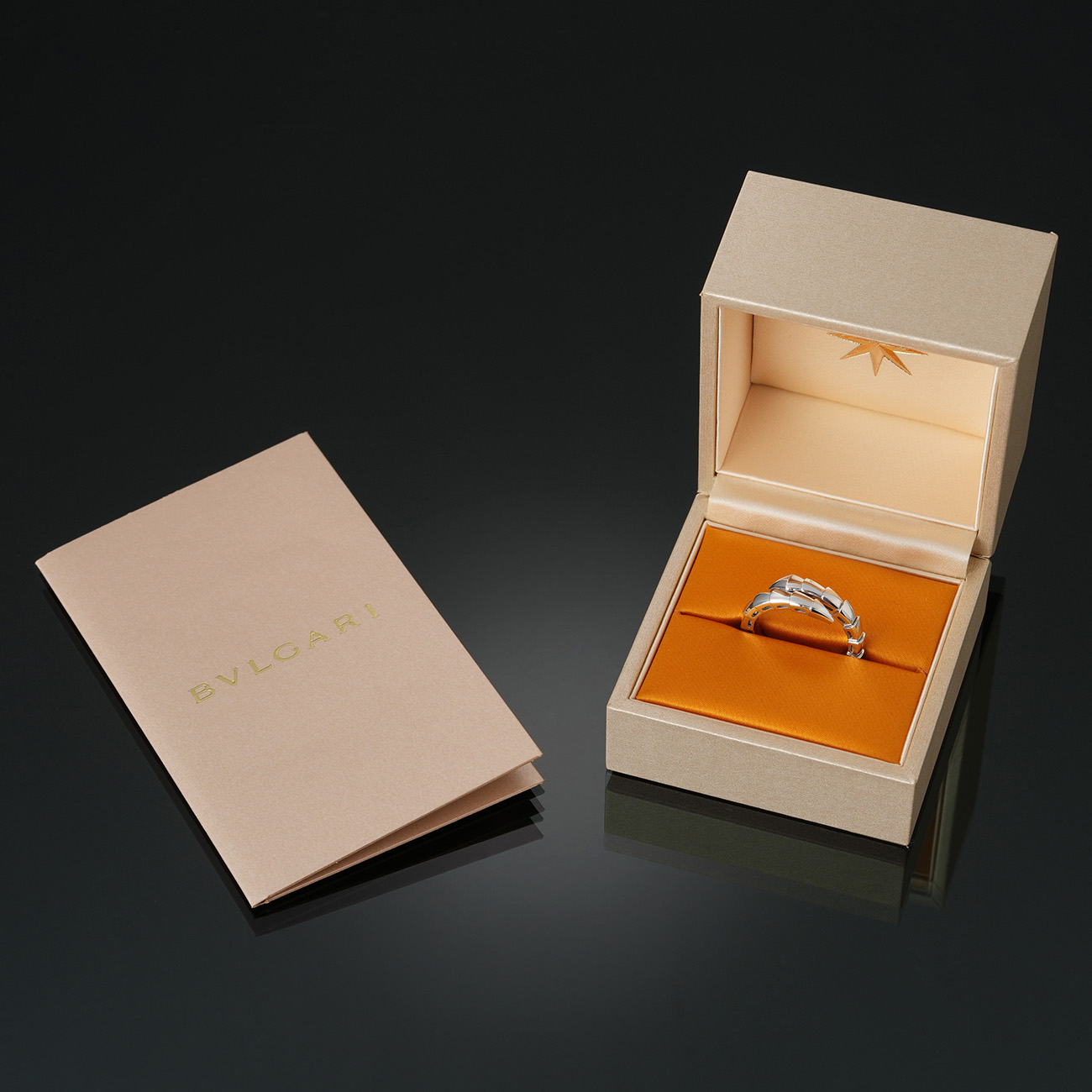 BVLGARI(USED)불가리 358648 세르펜티 바이퍼 링 #57-59