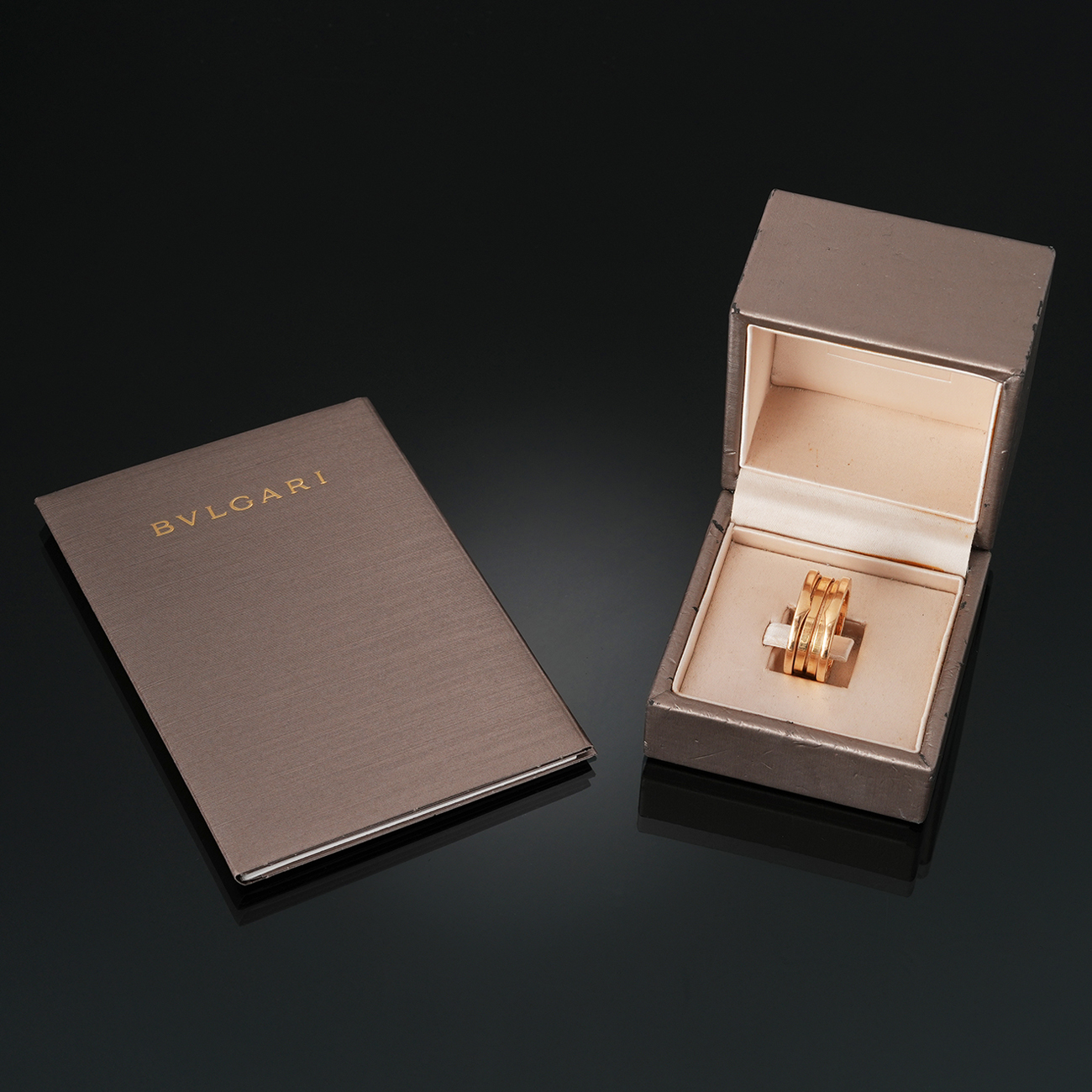 BVLGARI(USED)불가리 852405 비제로원 3밴드 링 #56