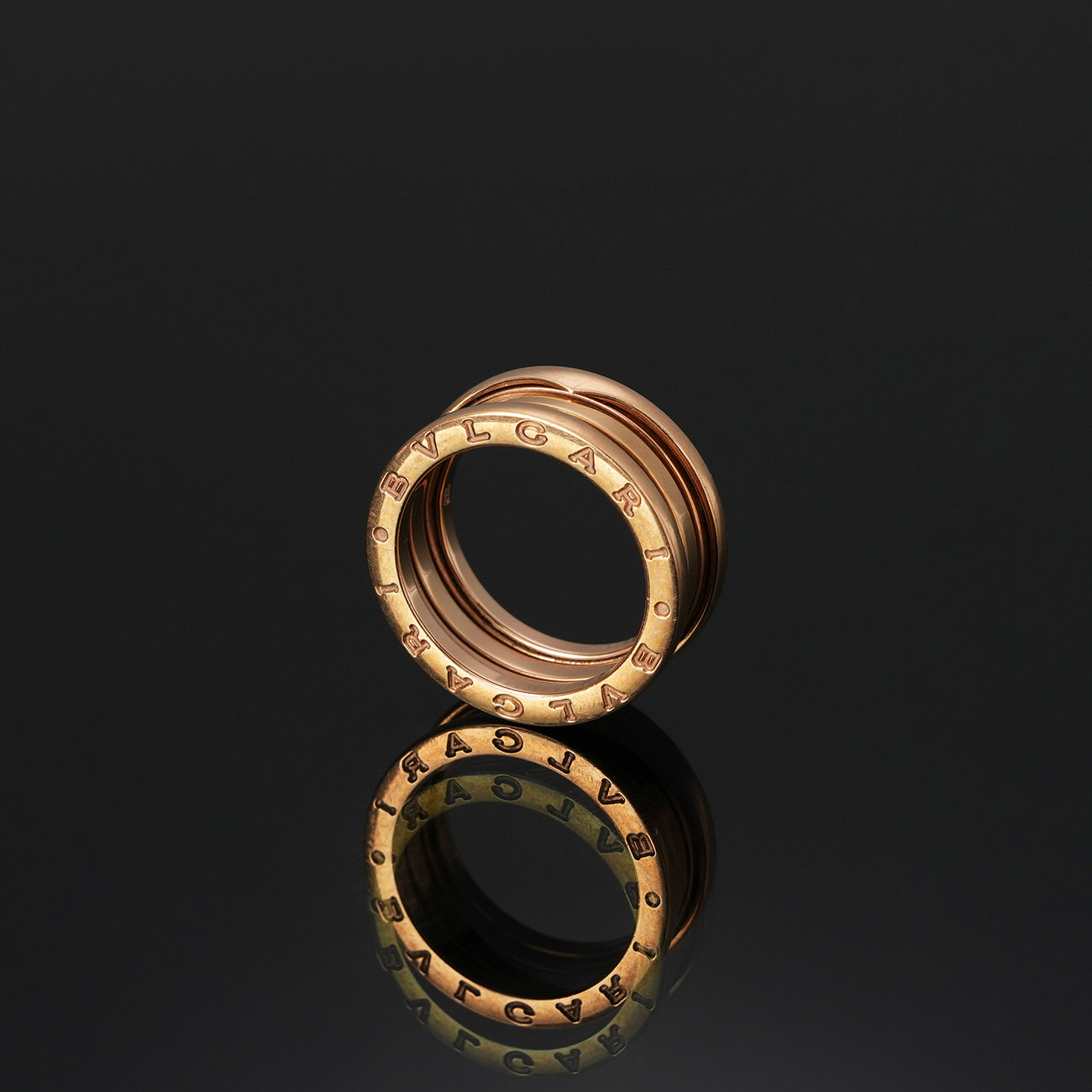 BVLGARI(USED)불가리 852405 비제로원 3밴드 링 #56