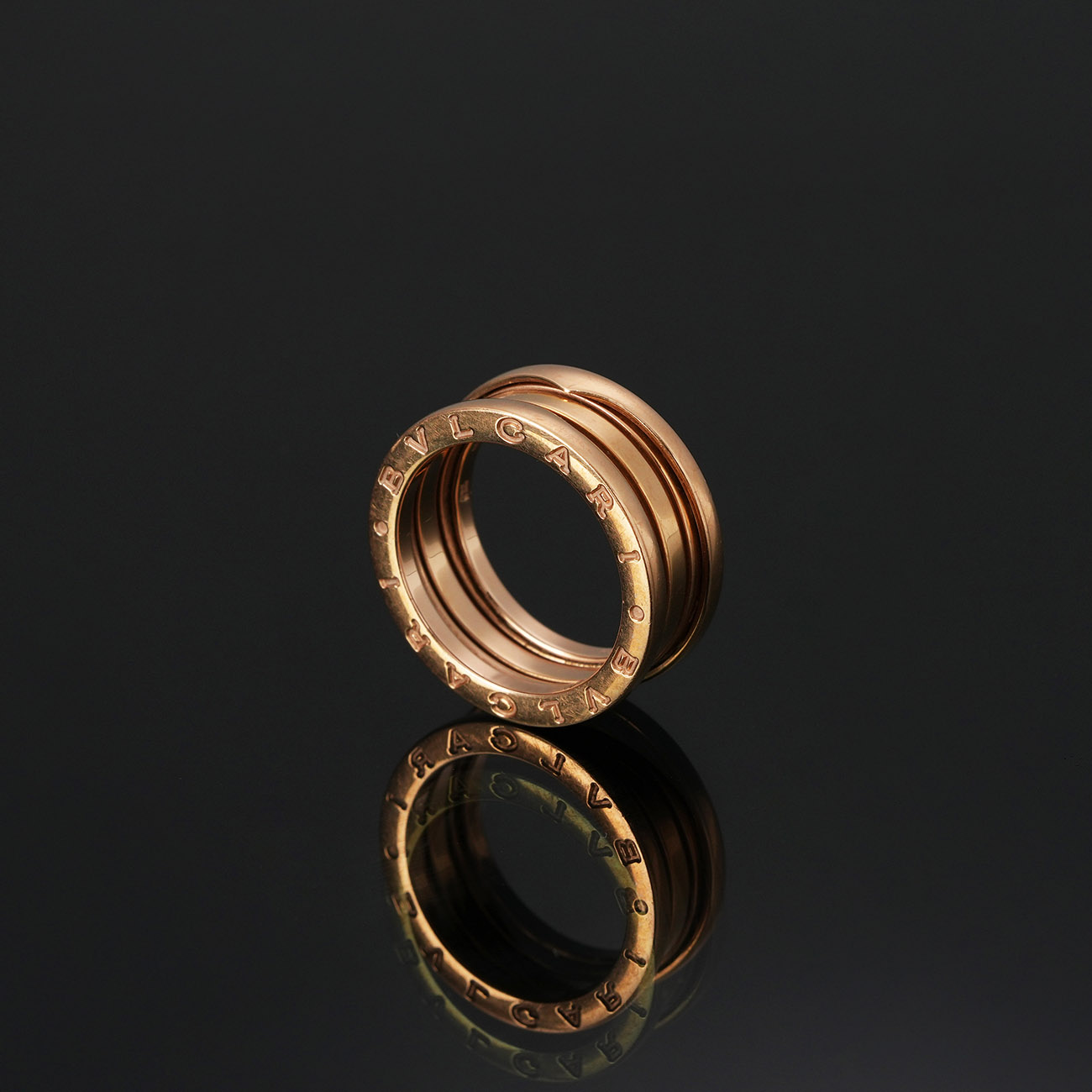 BVLGARI(USED)불가리 852405 비제로원 3밴드 링 #56