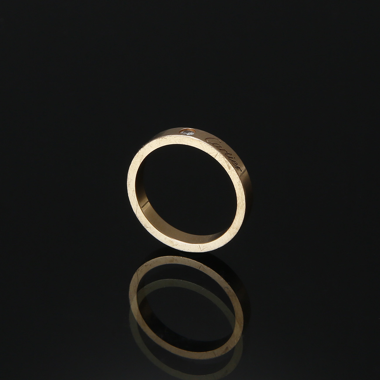 CARTIER(USED)까르띠에 1P C 드 까르띠에 웨딩밴드 #50