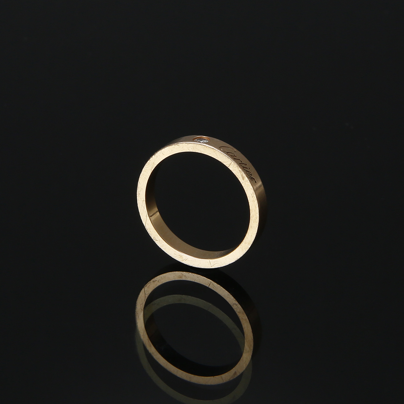 CARTIER(USED)까르띠에 1P C 드 까르띠에 웨딩밴드 #50