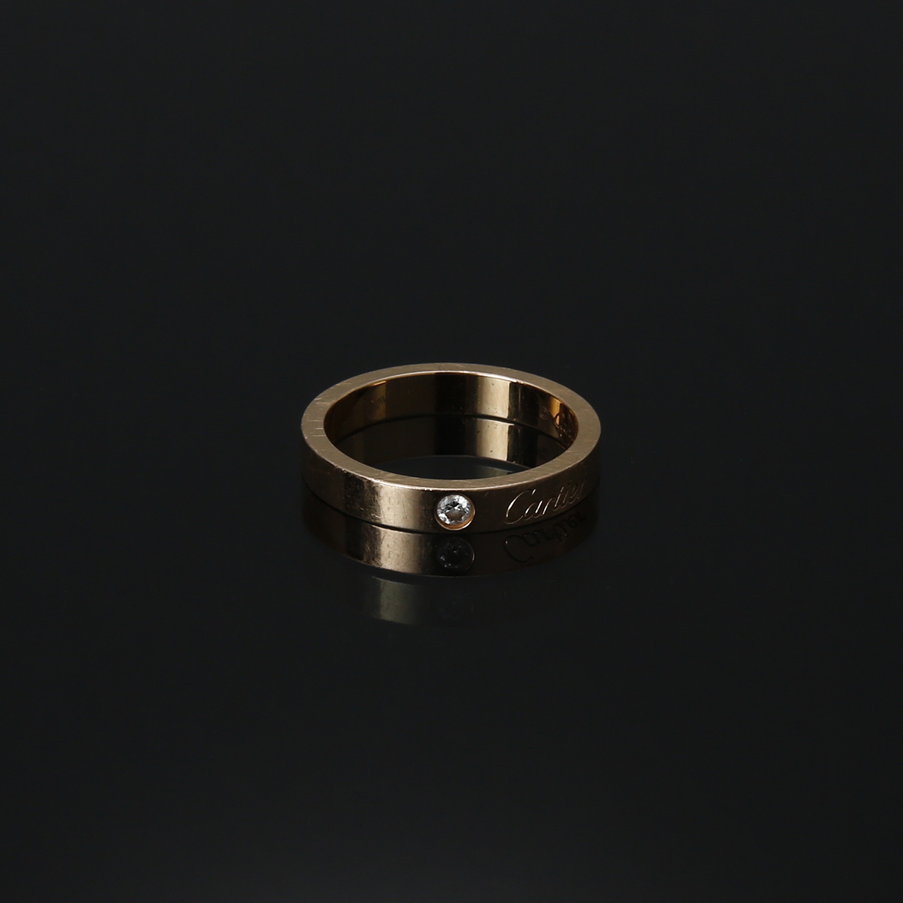 CARTIER(USED)까르띠에 1P C 드 까르띠에 웨딩밴드 #50