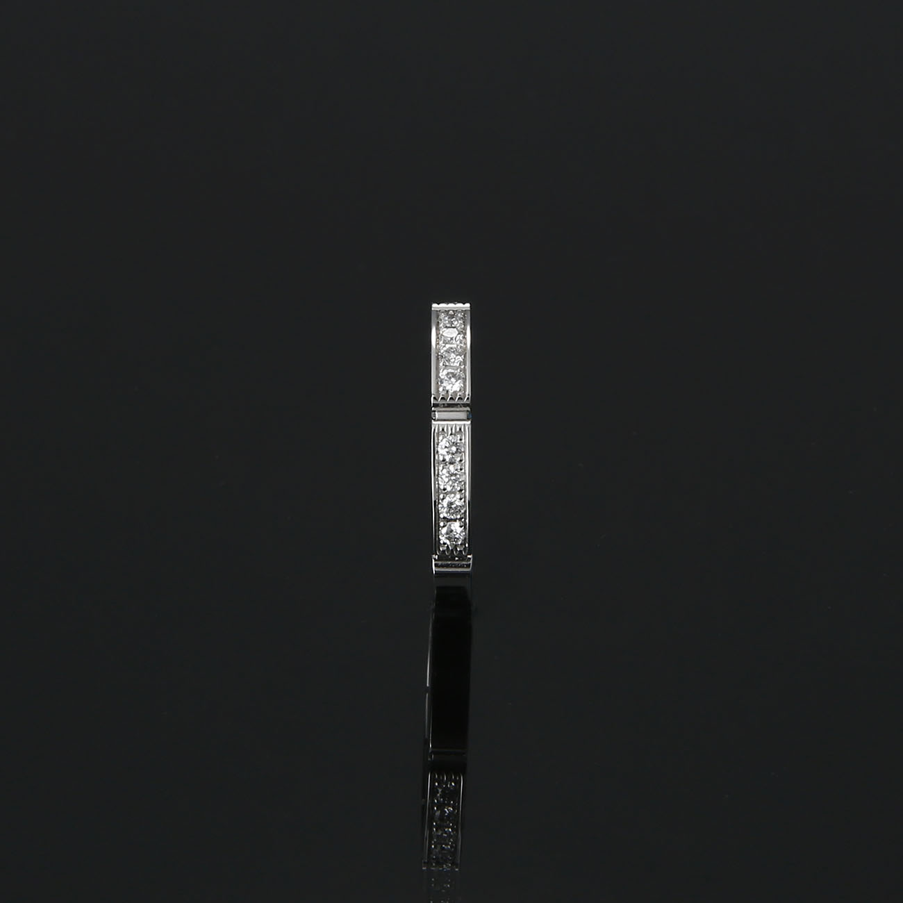 CARTIER(USED)까르띠에 다이아몬드 마이용 팬더 웨딩 밴드 #47