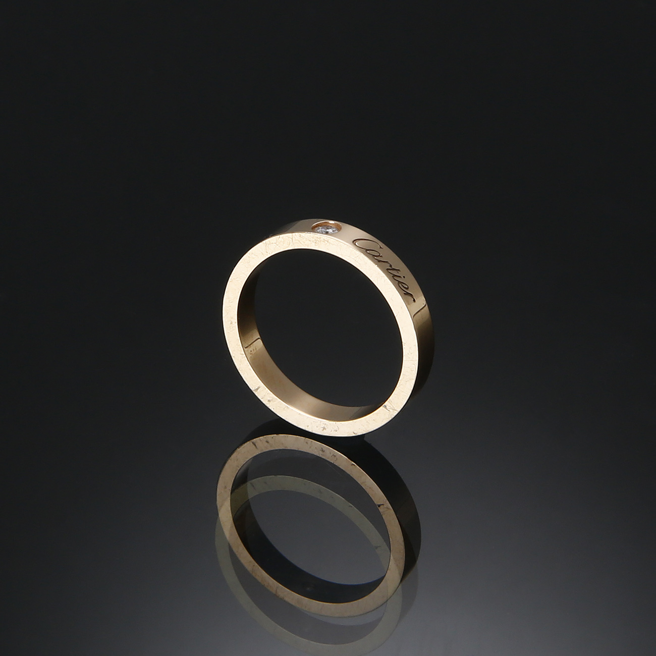 CARTIER(USED)까르띠에 C드 까르띠에 1P 웨딩밴드 #48