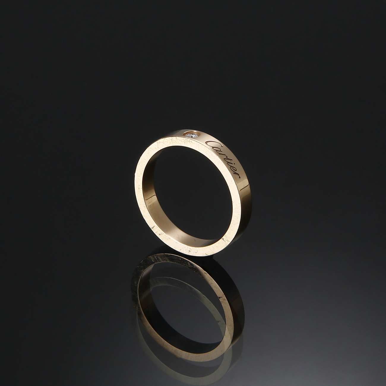 CARTIER(USED)까르띠에 C드 까르띠에 1P 웨딩밴드 #48