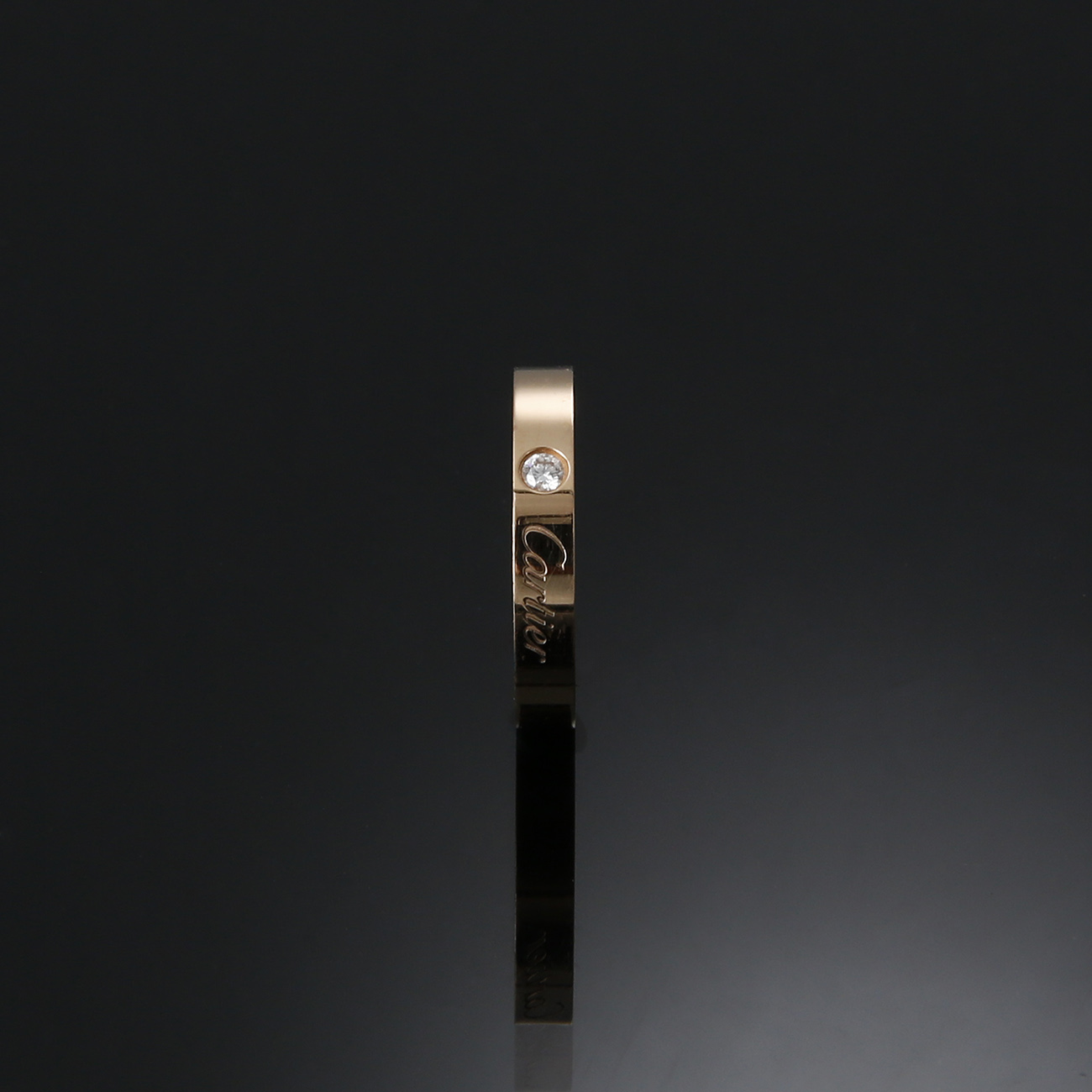 CARTIER(USED)까르띠에 C드 까르띠에 1P 웨딩밴드 #48