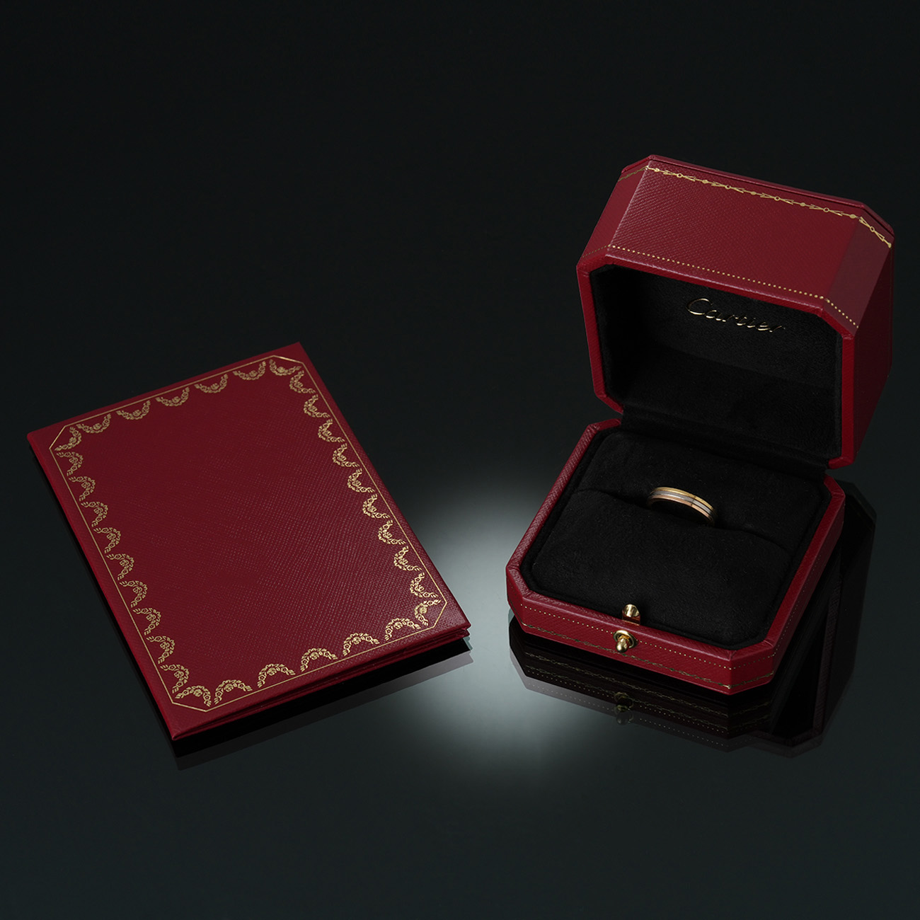 CARTIER(USED)까르띠에 트리니티 웨딩밴드 #50