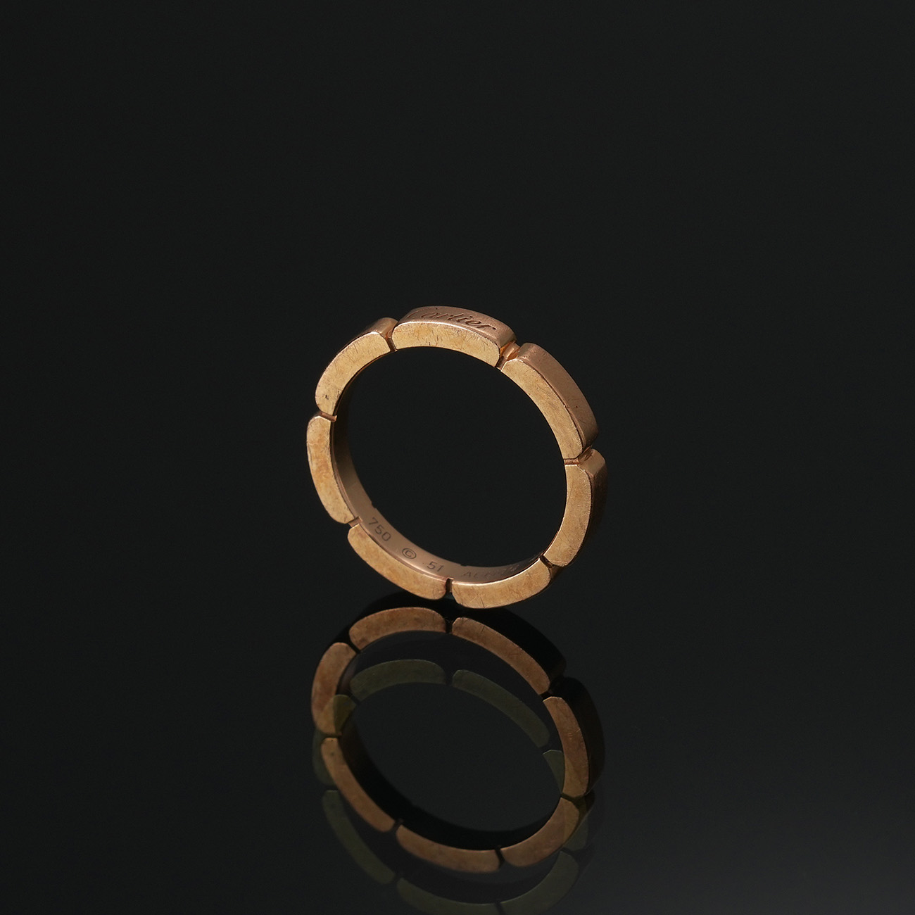 CARTIER(USED)까르띠에 마이용 팬더 웨딩밴드#51