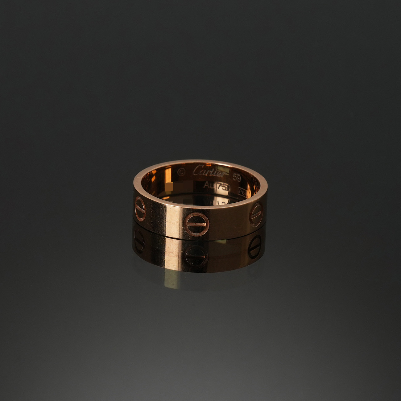CARTIER(USED)까르띠에 러브링 #59