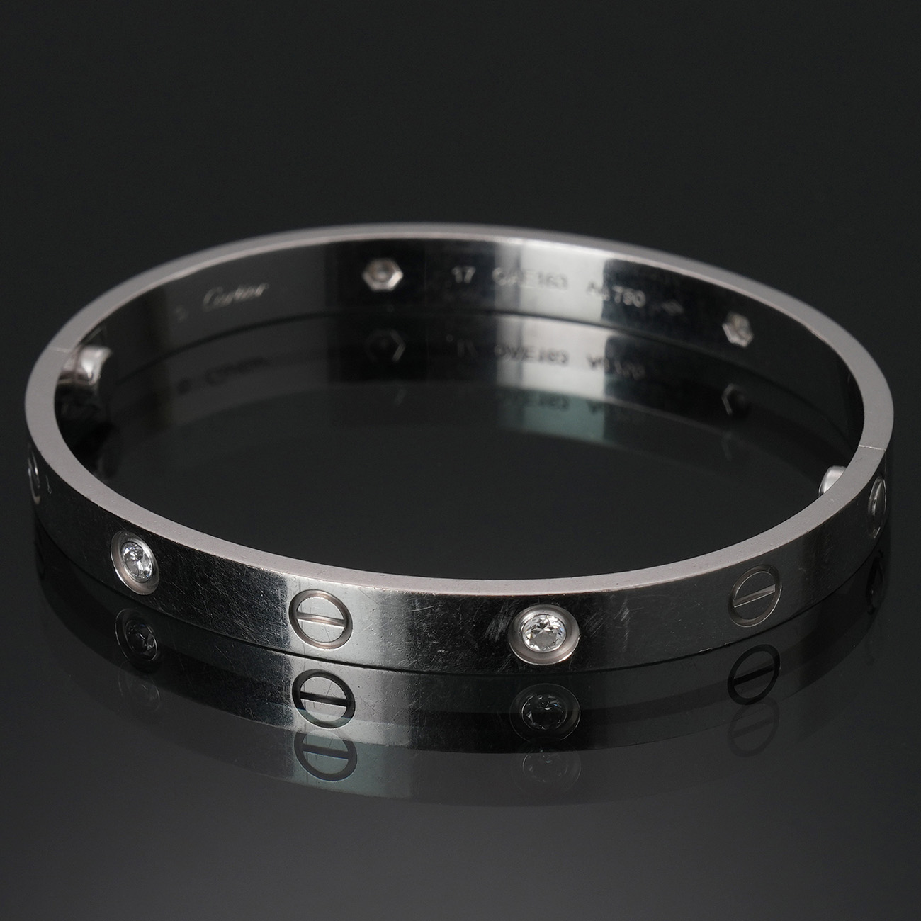 CARTIER(USED)까르띠에 4P 러브 브레이슬릿 #17