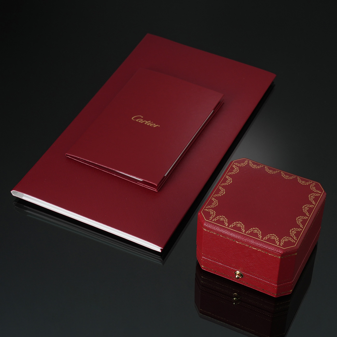 CARTIER(USED)까르띠에 0.25ct 방돔 루이 링 #51