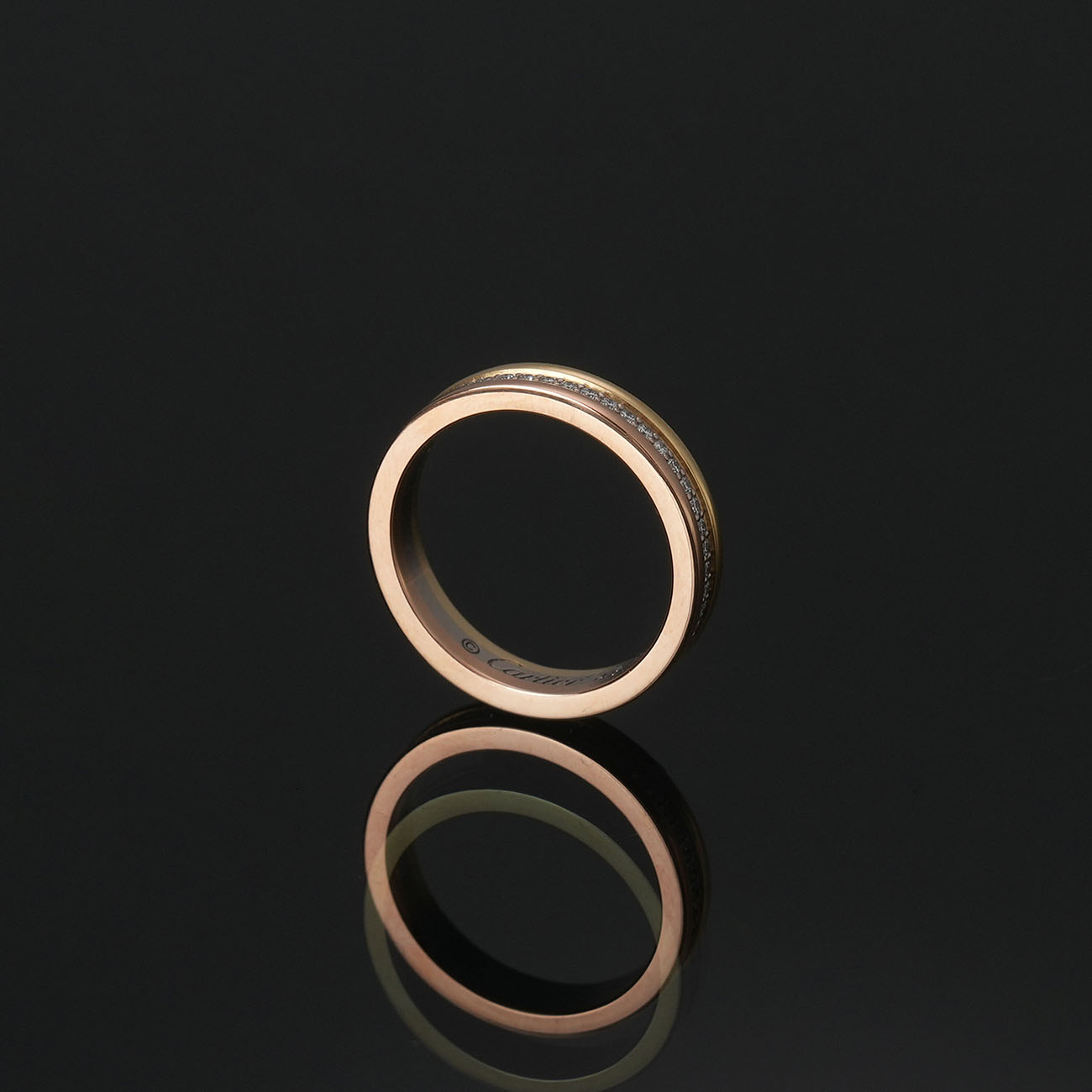 CARTIER(USED)까르띠에 방돔 루이 웨딩 링 #48