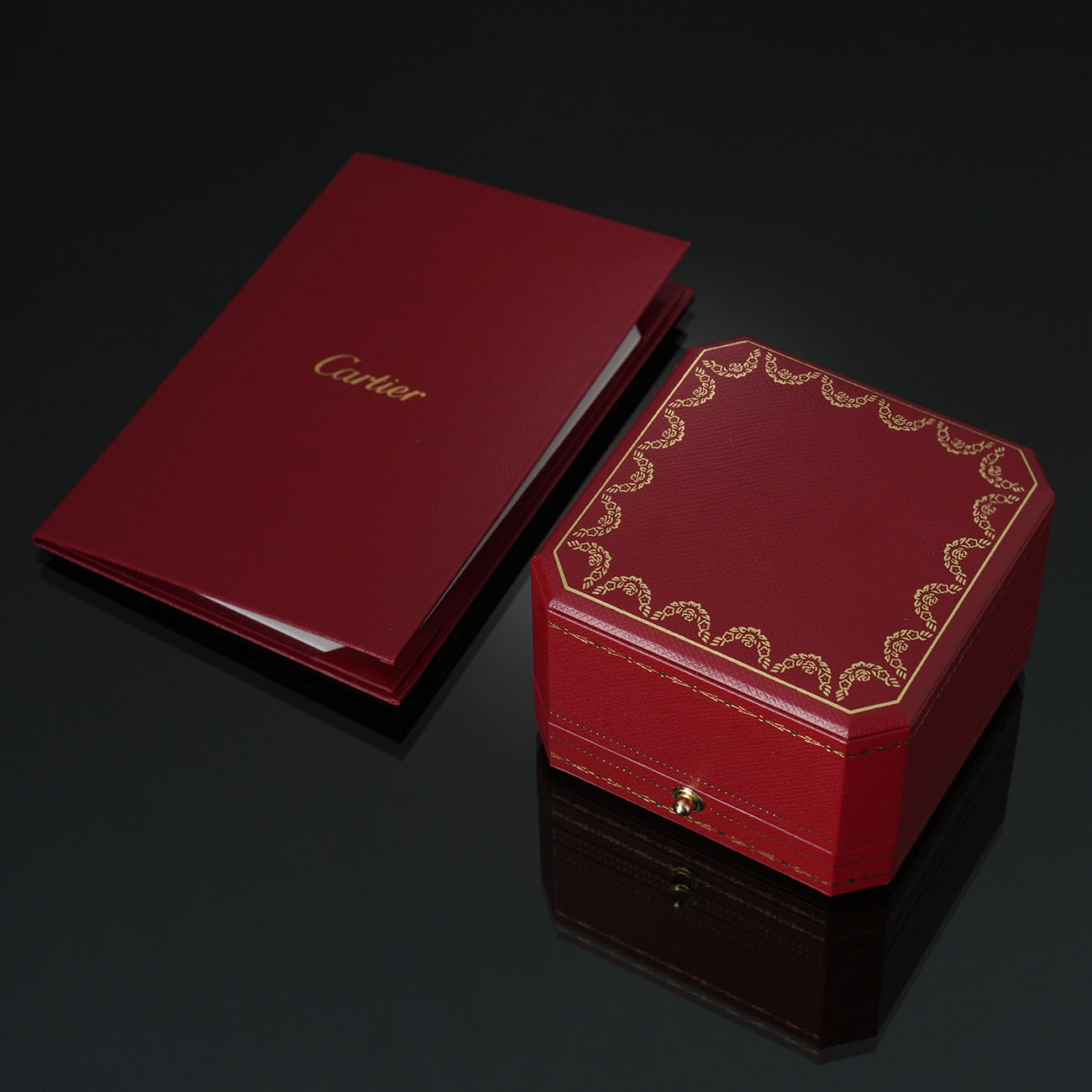 CARTIER(USED)까르띠에 방돔 루이 웨딩 링 #48