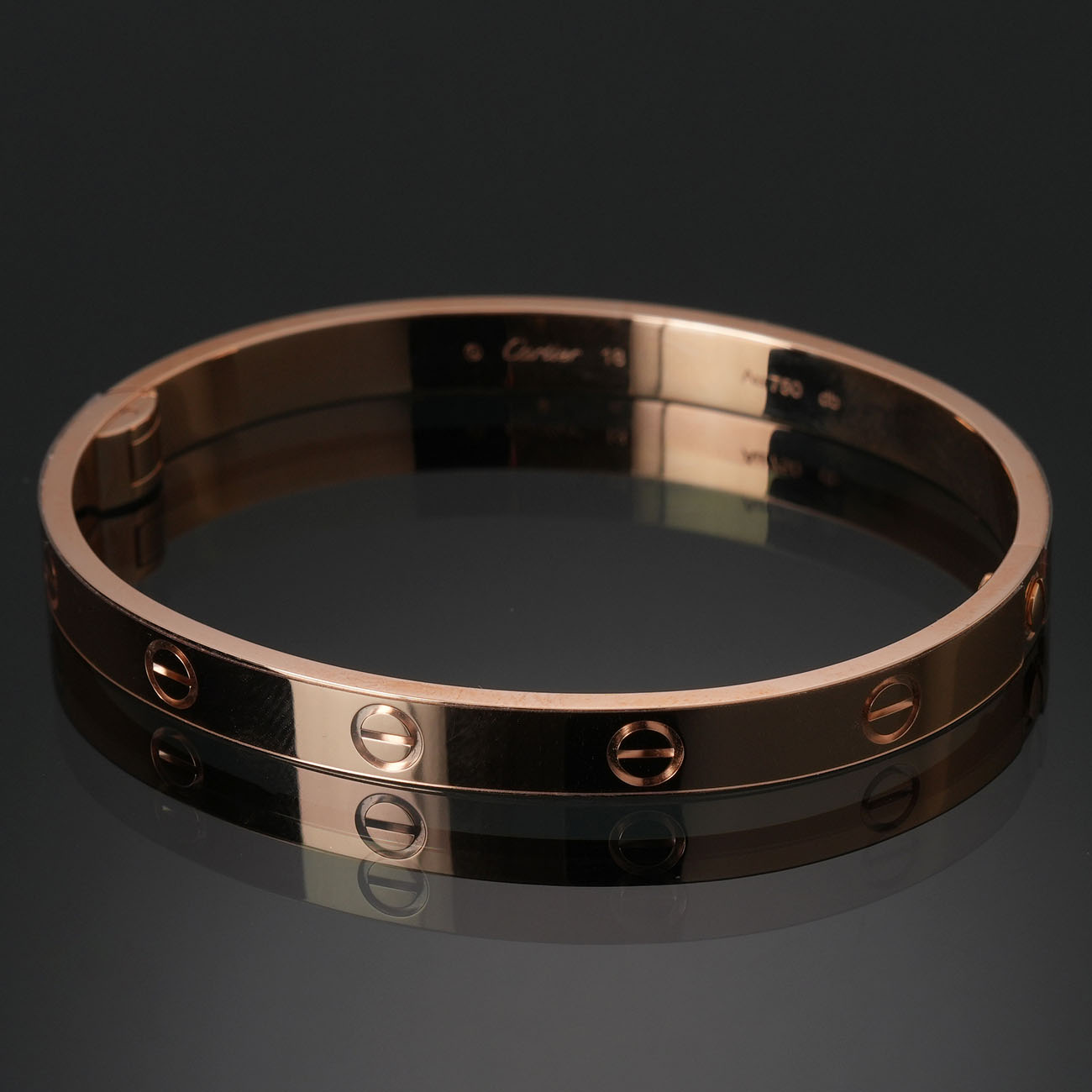 CARTIER(USED)까르띠에 러브 브레이슬릿 #18