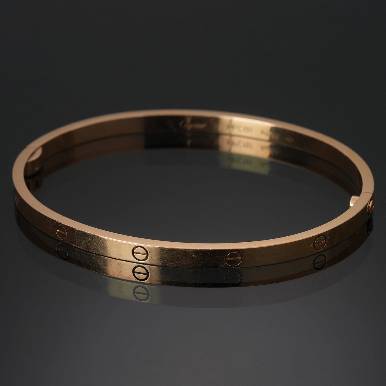 CARTIER(USED)까르띠에 러브 브레이슬릿 스몰 #18