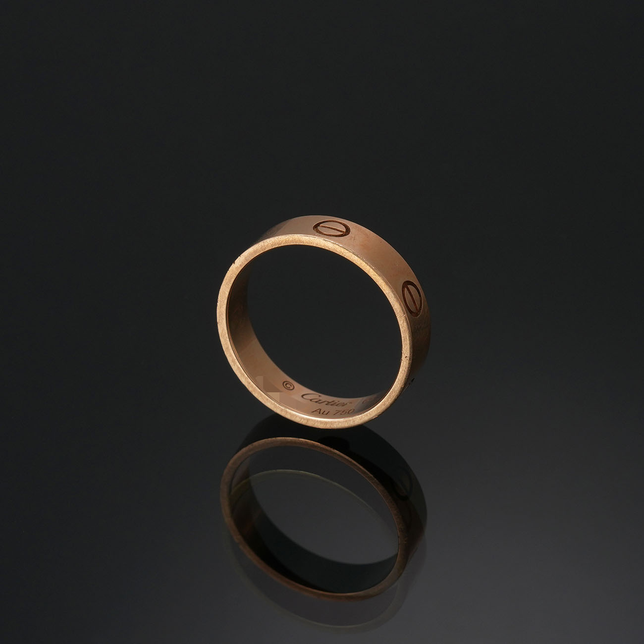 CARTIER(USED)까르띠에 러브 클래식 링 #63