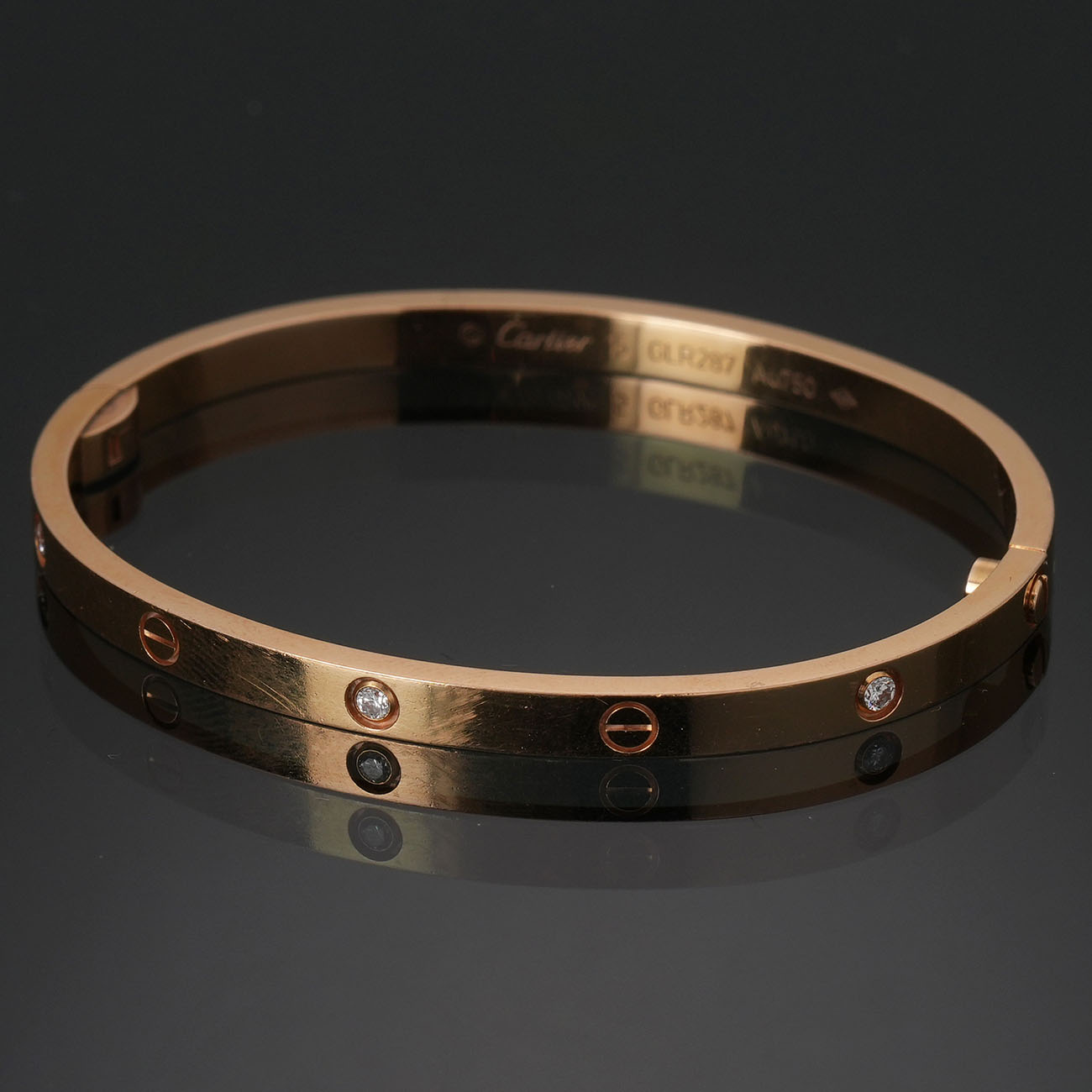 CARTIER(USED)까르띠에 6P 러브 브레이슬릿 SM #15