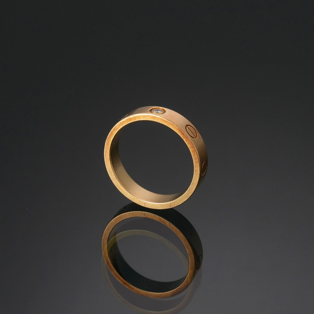 CARTIER(USED)까르띠에 1P 러브 링 #50