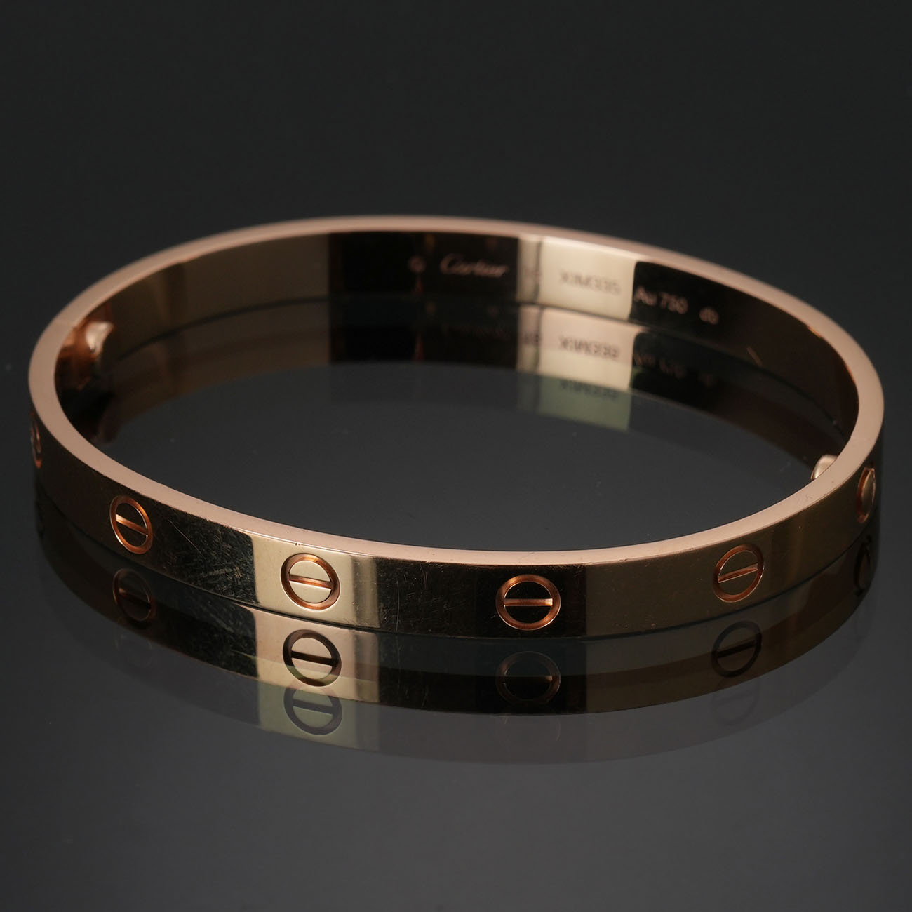 CARTIER(USED)까르띠에 러브 브레이슬릿 #18