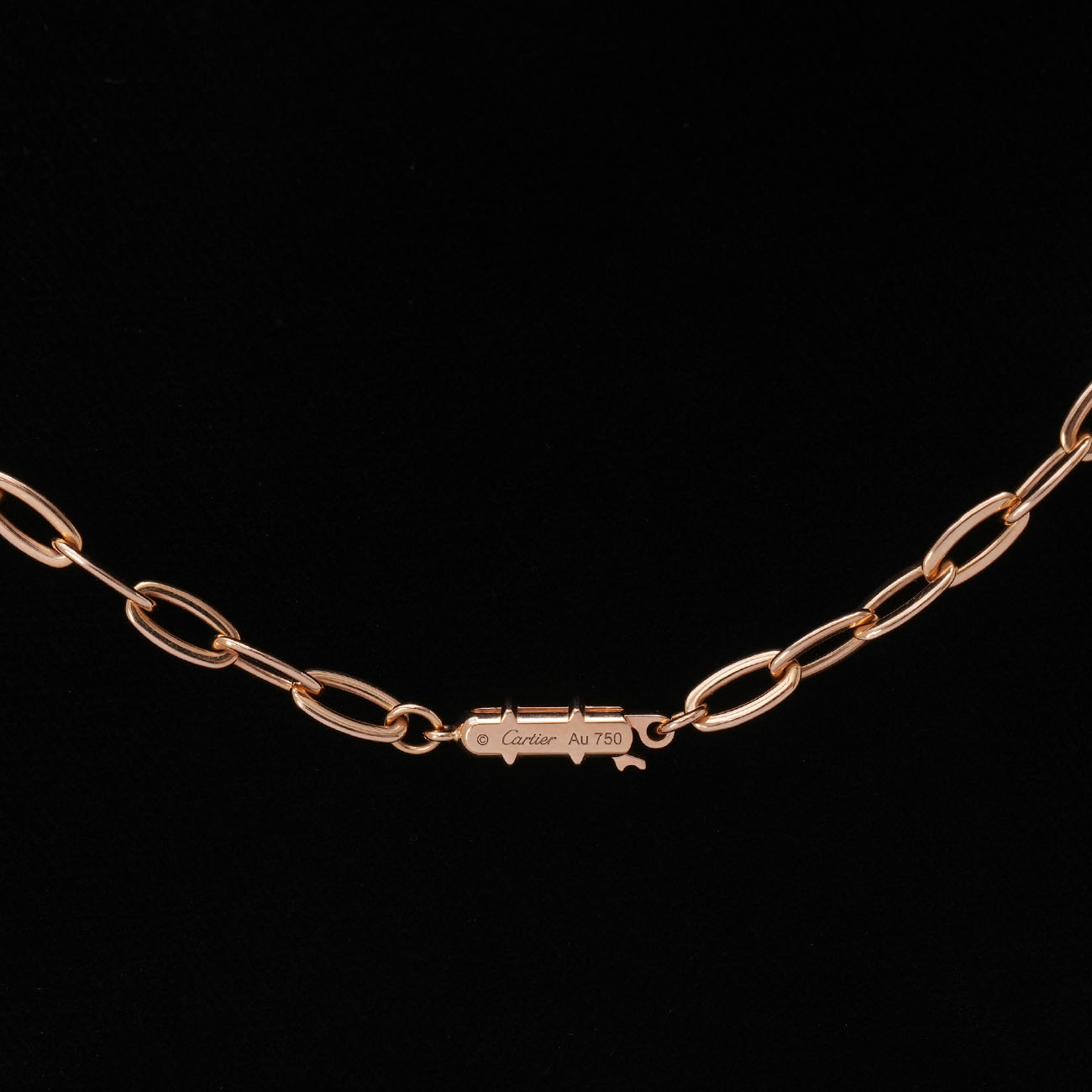 CARTIER(USED)까르띠에 저스트 앵 끌루 네크리스 파베 세팅 (25y