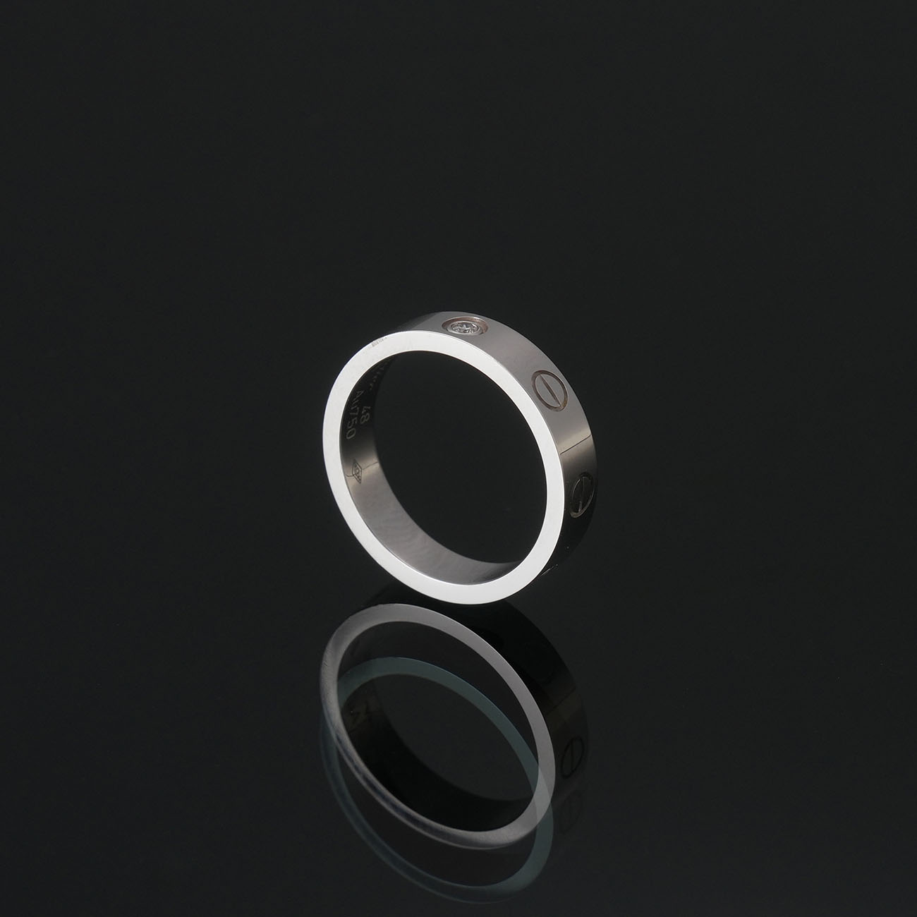 CARTIER(USED)까르띠에 1P 러브 링 #48