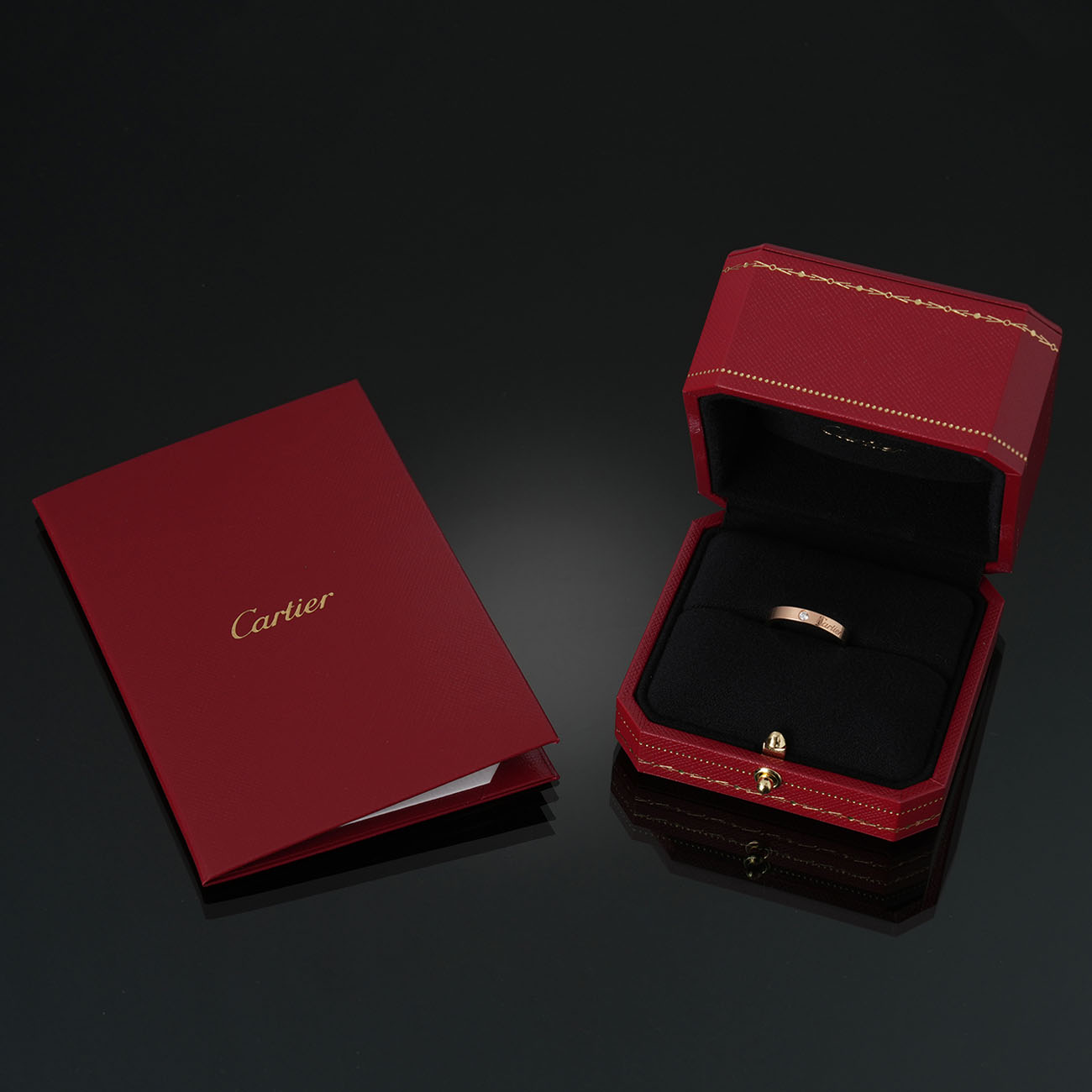 CARTIER(USED)까르띠에 C드 까르띠에 웨딩밴드 1P #50