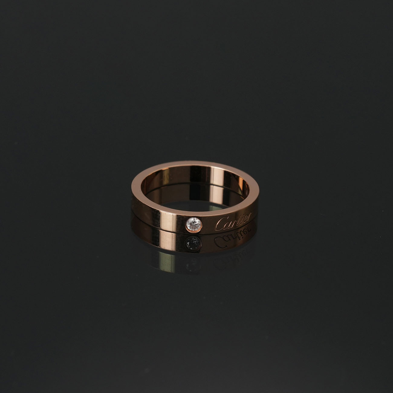 CARTIER(USED)까르띠에 C드 까르띠에 웨딩밴드 1P #50