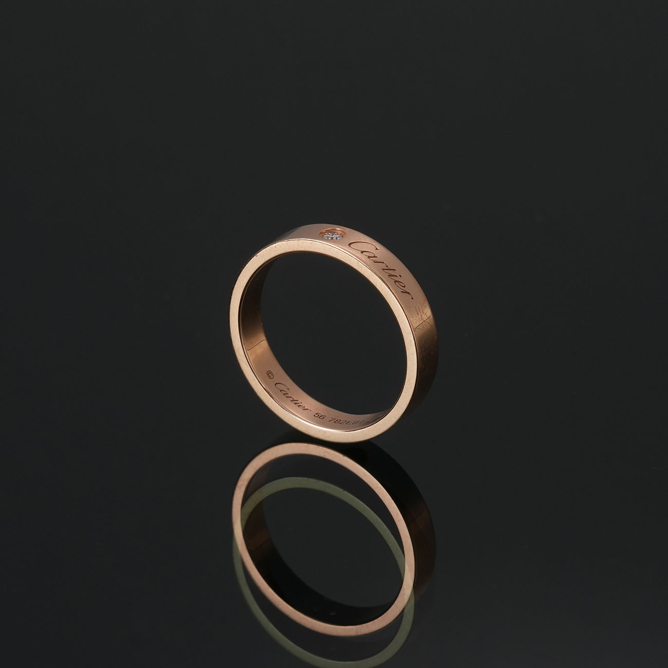 CARTIER(USED)까르띠에 C드 까르띠에 웨딩밴드 1P #56