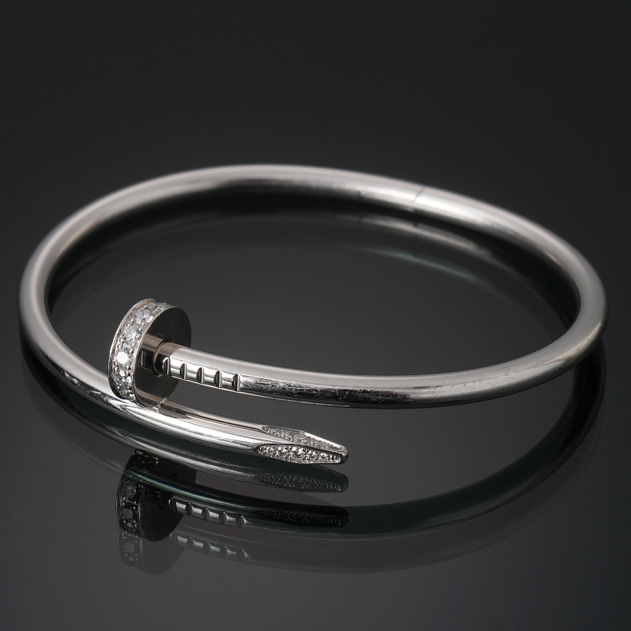 CARTIER(USED)까르띠에 다이아 저스트 앵 끌루 브레이슬릿 클래식 #17