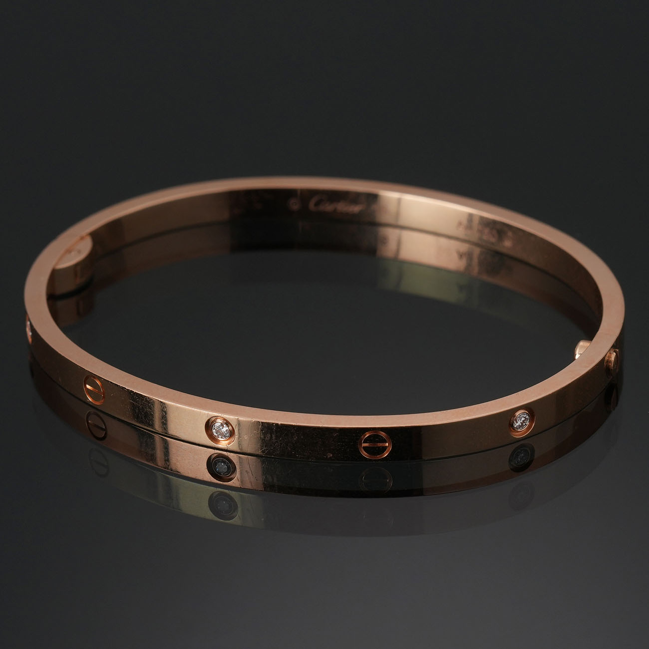 CARTIER(USED)까르띠에 6P 러브 브레이슬릿 #16 SM