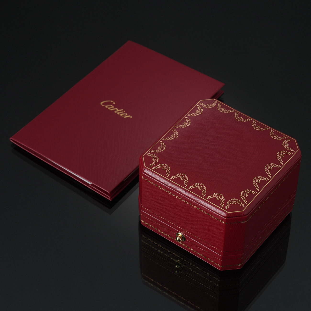 CARTIER(USED)까르띠에 팬더 드 까르띠에 하프파베 링#52