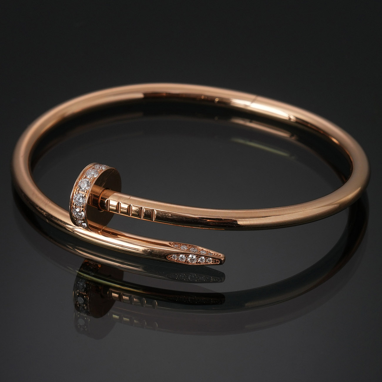 CARTIER(USED)까르띠에 저스트 앵 끌루 다이아 브레이슬릿#16